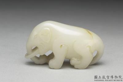 图片[2]-White jade elephant, Southern Song to Yuan dynasties, 12th-14th C.-China Archive